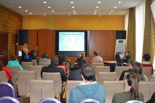 Delegates seated in a lecture hall during the ICSAE 2016 conference